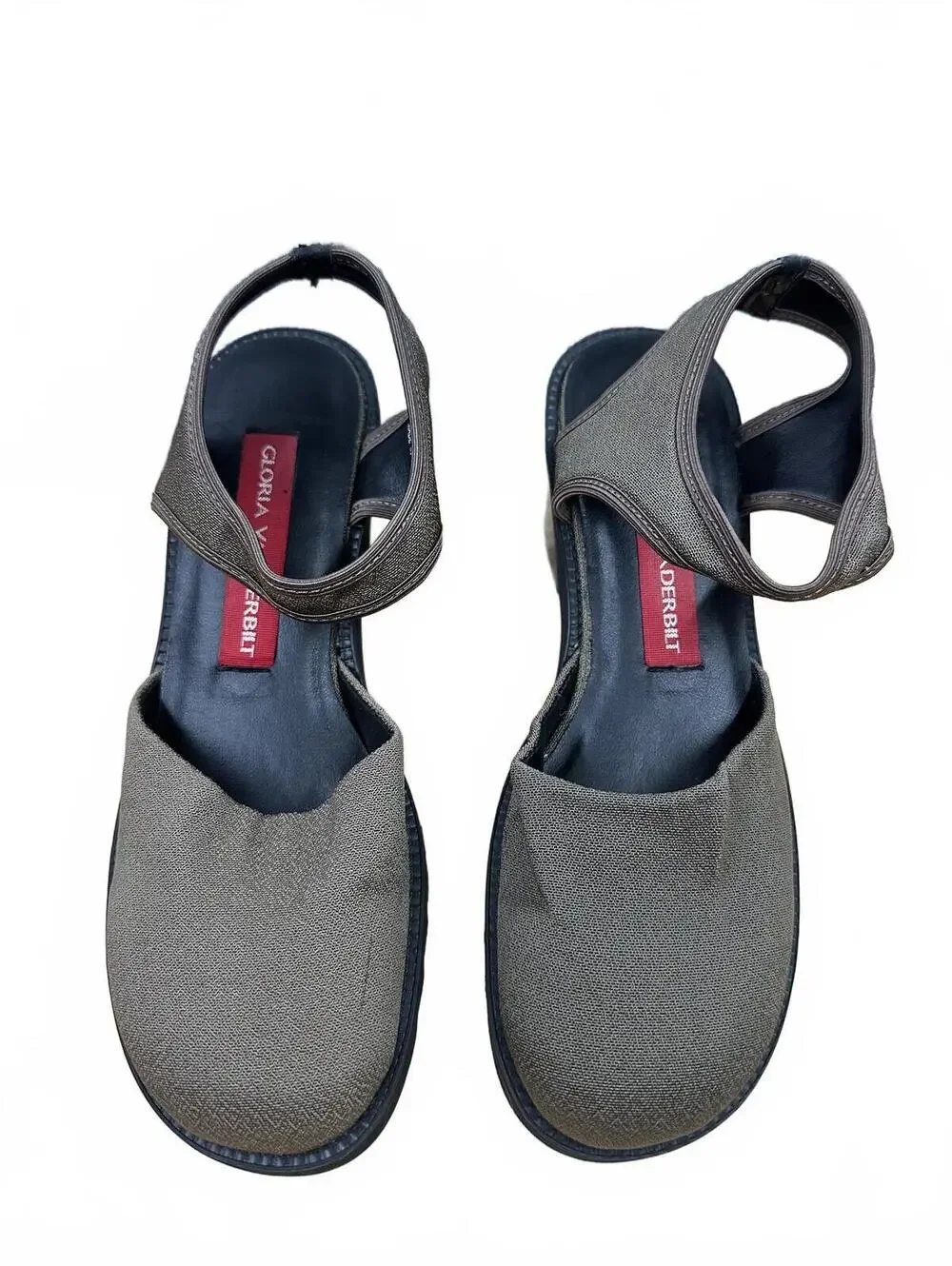 Gloria‎ Vanderbilt Chunky Heel Ankle Strap Sandals